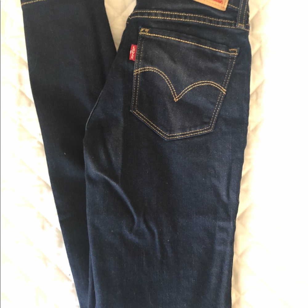 711 Dark Levi Blue Jeans skinny 25x32